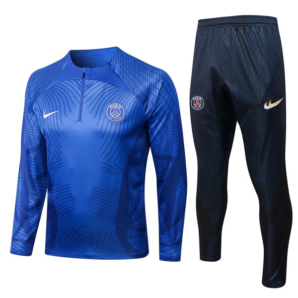 Trainings-Sweatshirt PSG 2023 Blau 6